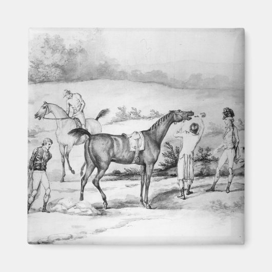 レースの準備 マグネット (正面)