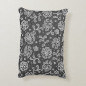 レースの生地パターン1 アクセントクッション (裏面(縦))