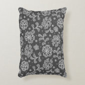 レースの生地パターン1 アクセントクッション (正面(垂直))