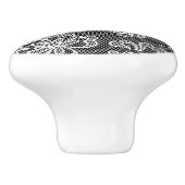 レースの生地パターン1 セラミックノブ (側面)