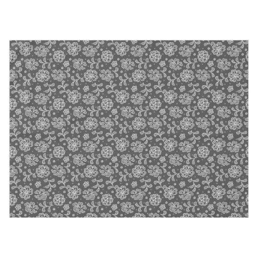 レースの生地パターン1 テーブルクロス (正面(横))