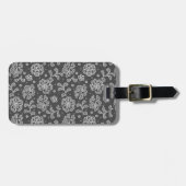 レースの生地パターン1 ラゲッジタグ (正面横)