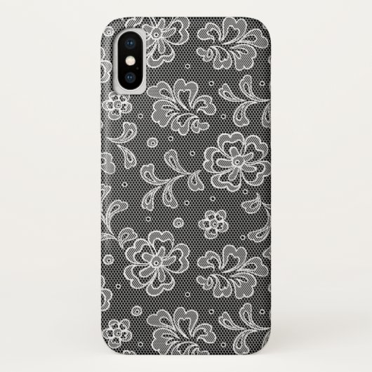 レースの生地パターン1 Case-Mate iPhoneケース (裏面)
