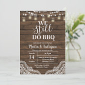 レースの結婚記念日 私たちはいまだに結婚記念日を祝う 招待状 (スタンド正面)