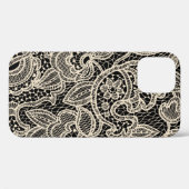 レースの継ぎ目のない模様 Case-Mate iPhoneケース (裏面 (横))