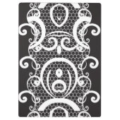 レースの背景1 クリップボード (裏面)