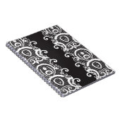 レースの背景1 ノートブック (右側)