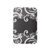 レースの背景1 バスマット (正面縦)