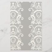 レースの背景1 便箋 (正面)