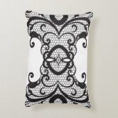 レースの背景2 アクセントクッション (裏面(縦))