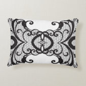 レースの背景2 アクセントクッション (裏面)