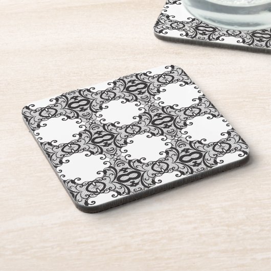 レースの背景2 コースター (左側)