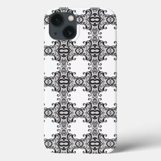 レースの背景2 Case-Mate iPhoneケース (裏面)