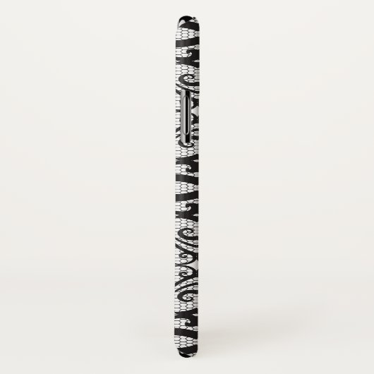 レースの背景2 Case-Mate iPhoneケース (裏面/右)