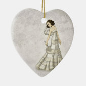レースの花嫁 セラミックオーナメント (右)