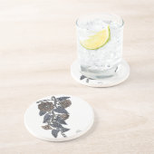 レースの花 コースター (側面)
