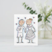 レースの記念日 ポストカード (スタンド正面)