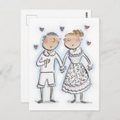 レースの記念日 ポストカード (正面/裏面)