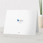 レースの13周年結婚記念日オーバサイズ カード (裏面)