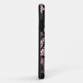 レースのIPhoneファンキーなピンク及び黒い5の箱 Case-Mate iPhoneケース (裏面/右)