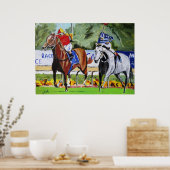 レースはオン ポスター (キッチン)