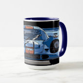 レースは人生である マグカップ (正面右)