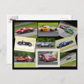 レースへ ポストカード (正面/裏面)