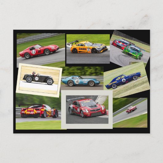 レースへ ポストカード (正面)