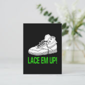 レースを上げる ポストカード (スタンド正面)