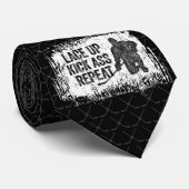 レースを締める。繰り返す。（ホッケー） ネクタイ (ロール)