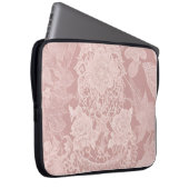 レースを覗く AI アート ラップトップスリーブ (正面右)