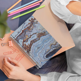 レースアゲイトのロックパターン ノートブック