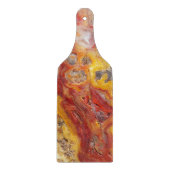 レースアゲ熱狂するートパターン カッティングボード (正面)