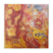 レースアゲ熱狂するートパターン タイル (正面)