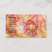 レースアゲ熱狂するートパターン 名刺 (正面)