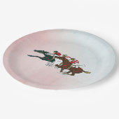 レースウマ紙プレート ペーパープレート (アングル)