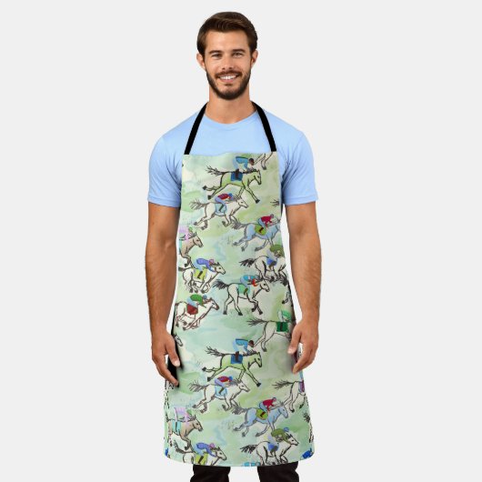 レースエプロンへ エプロン (着用した状態)