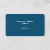 レースエレガントのドレ結婚スティール（緑がかった色）名刺 名刺 (裏面)