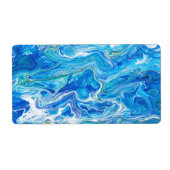 レースエレガントア熱狂するゲート6 -海ブルー ラベル (正面)