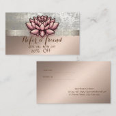 レースエレガントスタイリッシュロータス 紹介カード (正面/裏面)