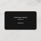 レースエレガントス結婚ドレス白黒 名刺 (裏面)