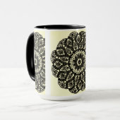 レースエレガントマグ – 1965年デザインの写真 マグカップ (正面左)