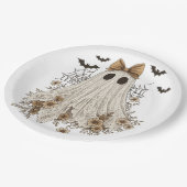 レースエレガント幽霊(弓) | フローラ幽霊 ペーパープレート (アングル)