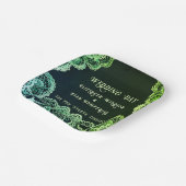 レースエレガント結婚式招待状コレクション ペーパープレート (傾斜あり)