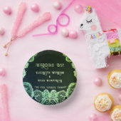 レースエレガント結婚式招待状コレクション ペーパーボウル (パーティー)