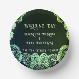 レースエレガント結婚式招待状コレクション ペーパーボウル