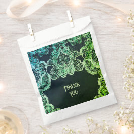 レースエレガント結婚式招待状 フェイバーバッグ