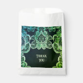 レースエレガント結婚式招待状 フェイバーバッグ (正面)