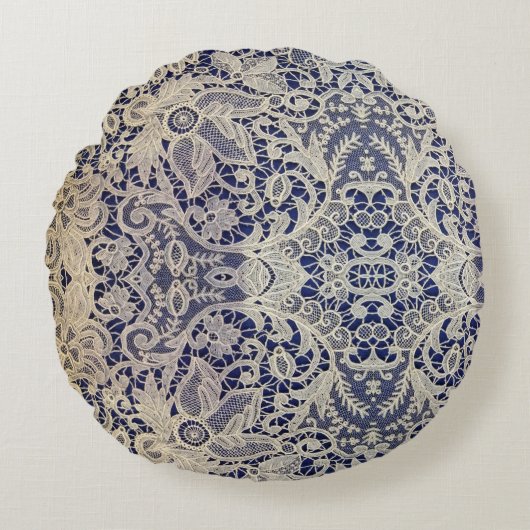 レースエレガント ラウンドクッション (正面)