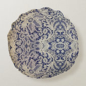 レースエレガント ラウンドクッション (裏面)